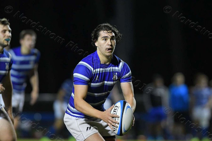 Wheaton Men\'s Rugby vs Mass Maritime.  Photo by Keith Nordstrom